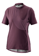 Gonso Adventure Maillot Demi-Zip Femme rich soil