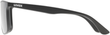 uvex Heyday Lunettes de vélo Noir Mat / Fumé