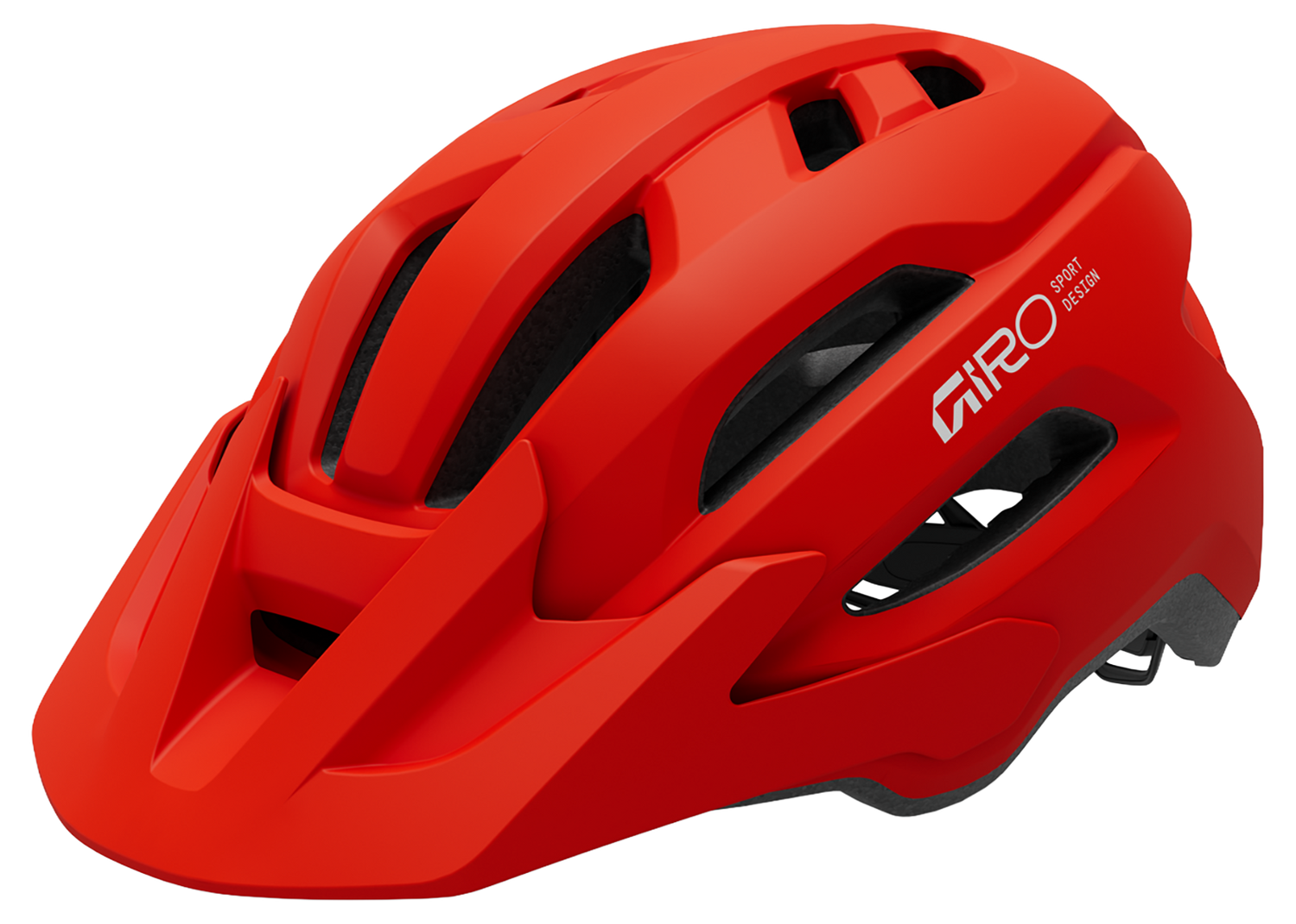 Giro Fixture II casque VTT mat rouge flamme