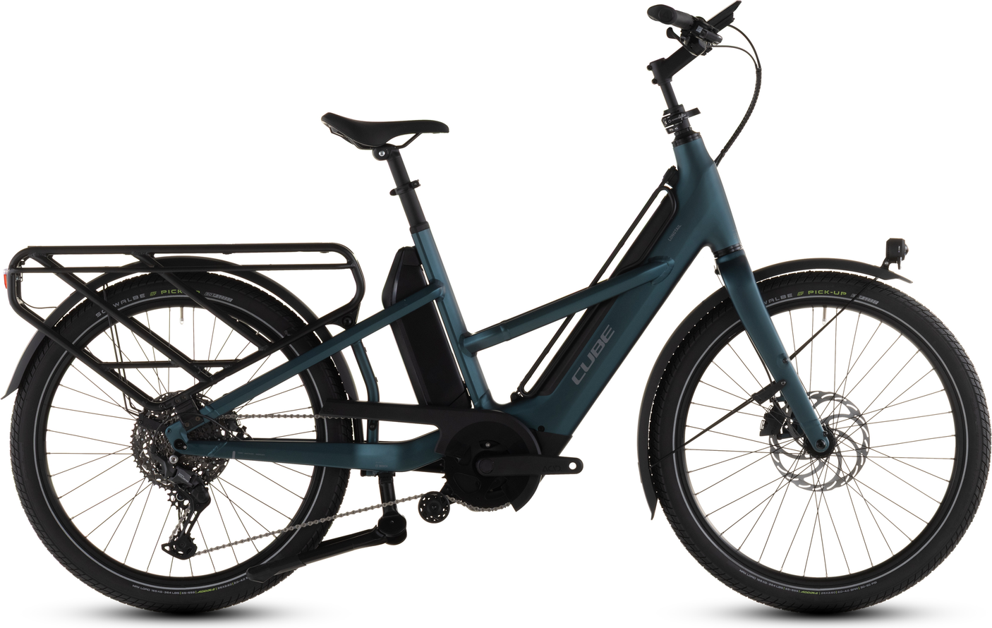 Cube Longtail Hybrid 800  royalgreen´n´black (2026)