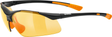 uvex Sportstyle 223 Lunettes de vélo Noir-Orange / Lightmirror Orange