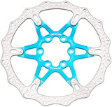 Disque de frein Reverse 6 6 trous aluminium/acier turquoise