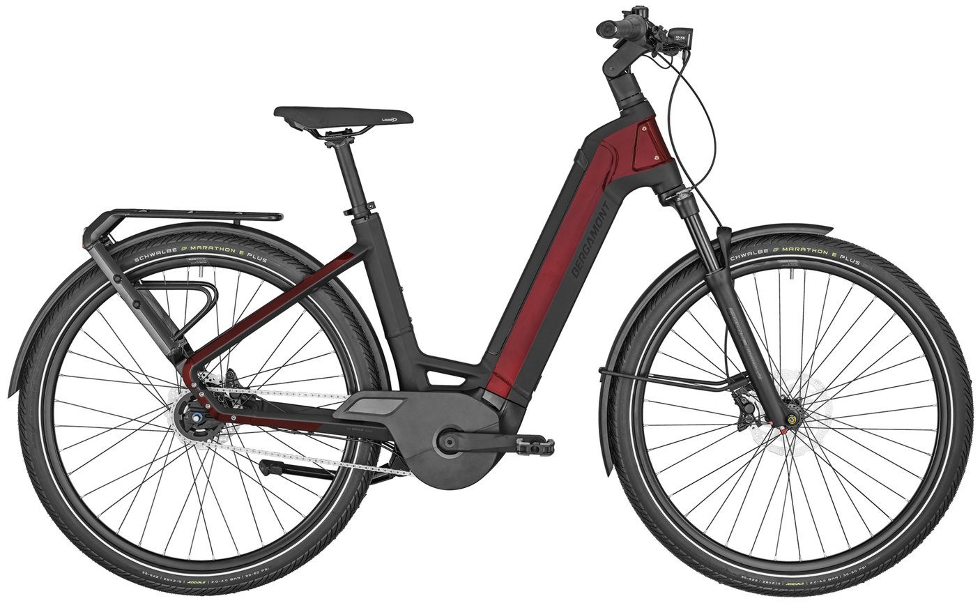 Bergamont E-Ville Expert Wave 625 shiny mirror red