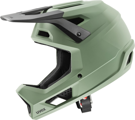 uvex Ravage casque intégral vert mousse-noir mat