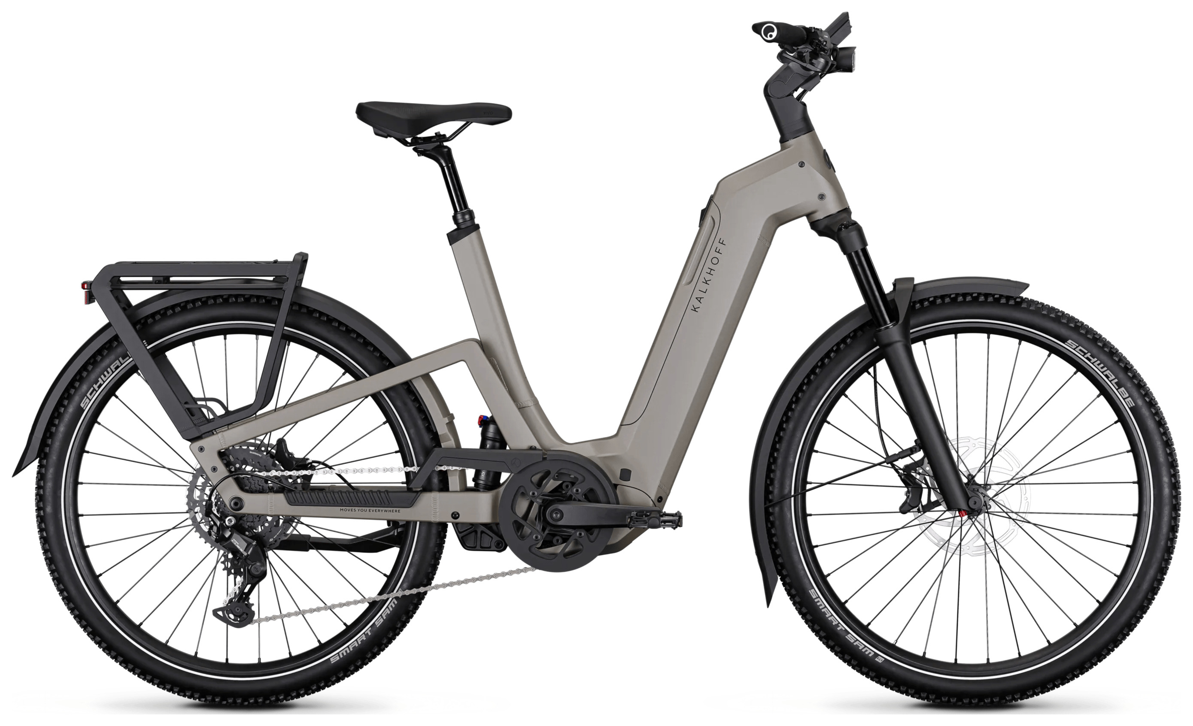 Kalkhoff ENTICE 7+ MOVE 720 Wh Wave 720 moonstonegreymatt