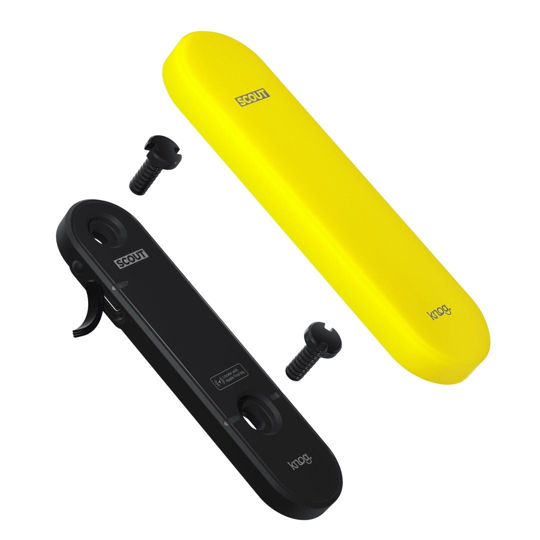 Knog Scout Alarme et Localisateur de Vélo black/neon yellow