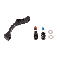 Adaptateur Magura QM40 CPL avec entretoise/vis et disques noirs – aktuelle Variante