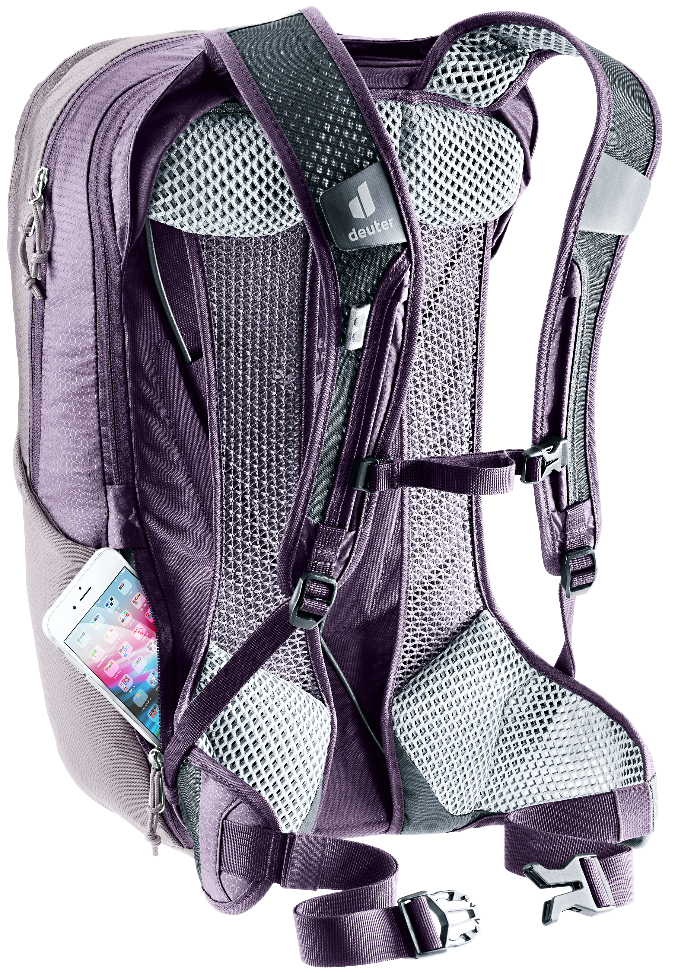deuter Race Air 14+3 sac à dos vélo lavande-violet