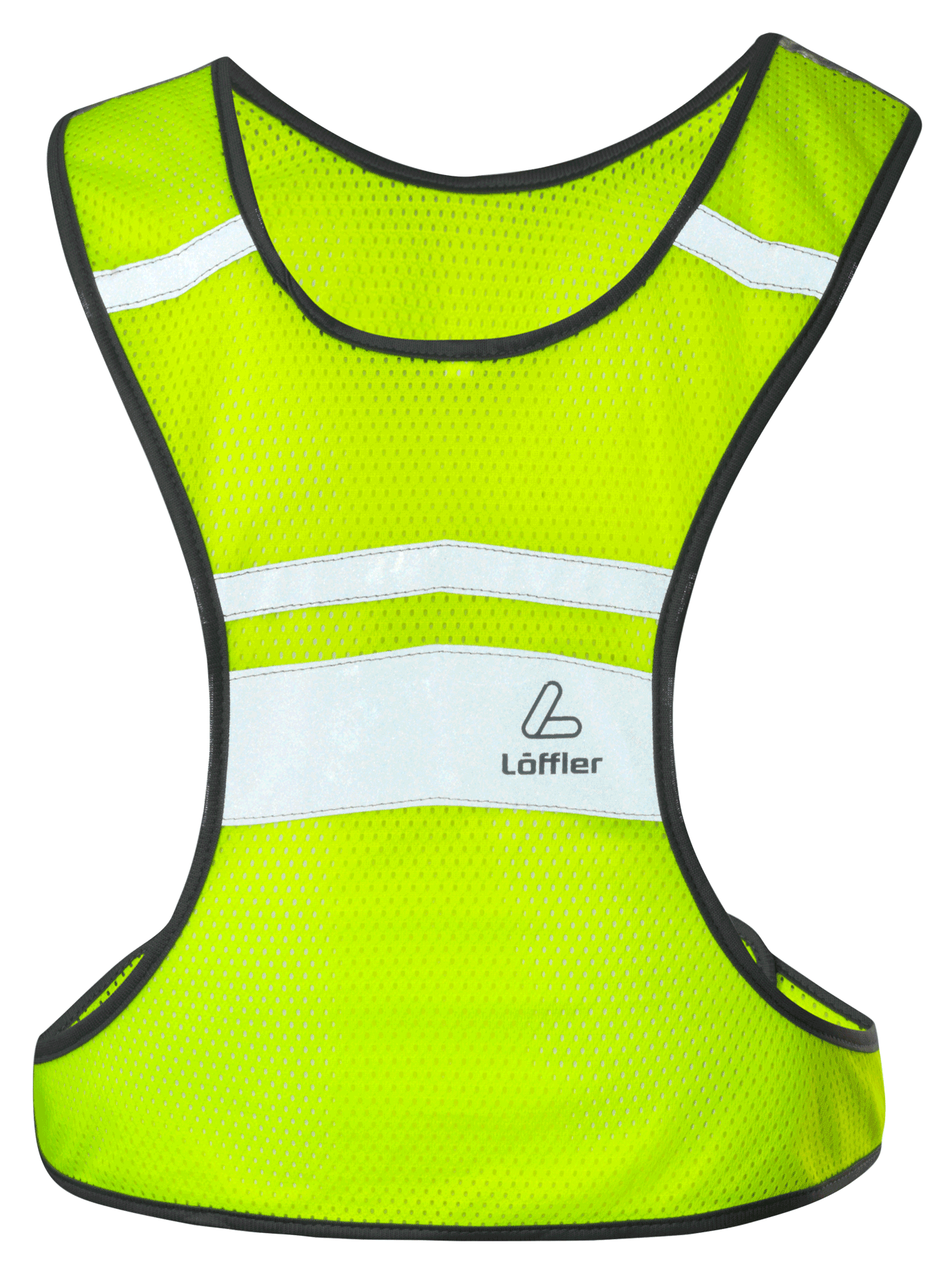 Löffler Gilet Réfléchissant Jaune Néon