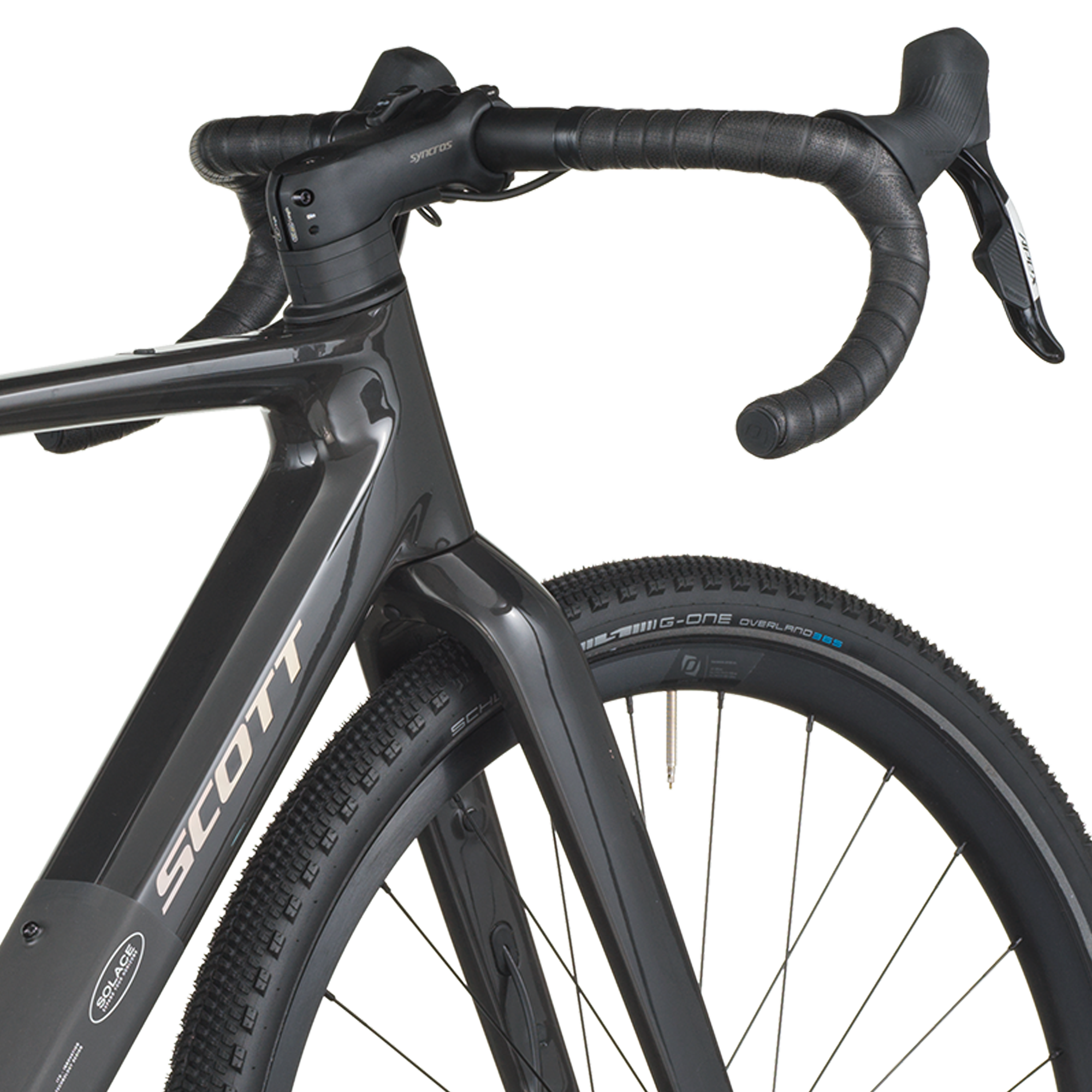 Scott Solace Gravel 30 carbone noir