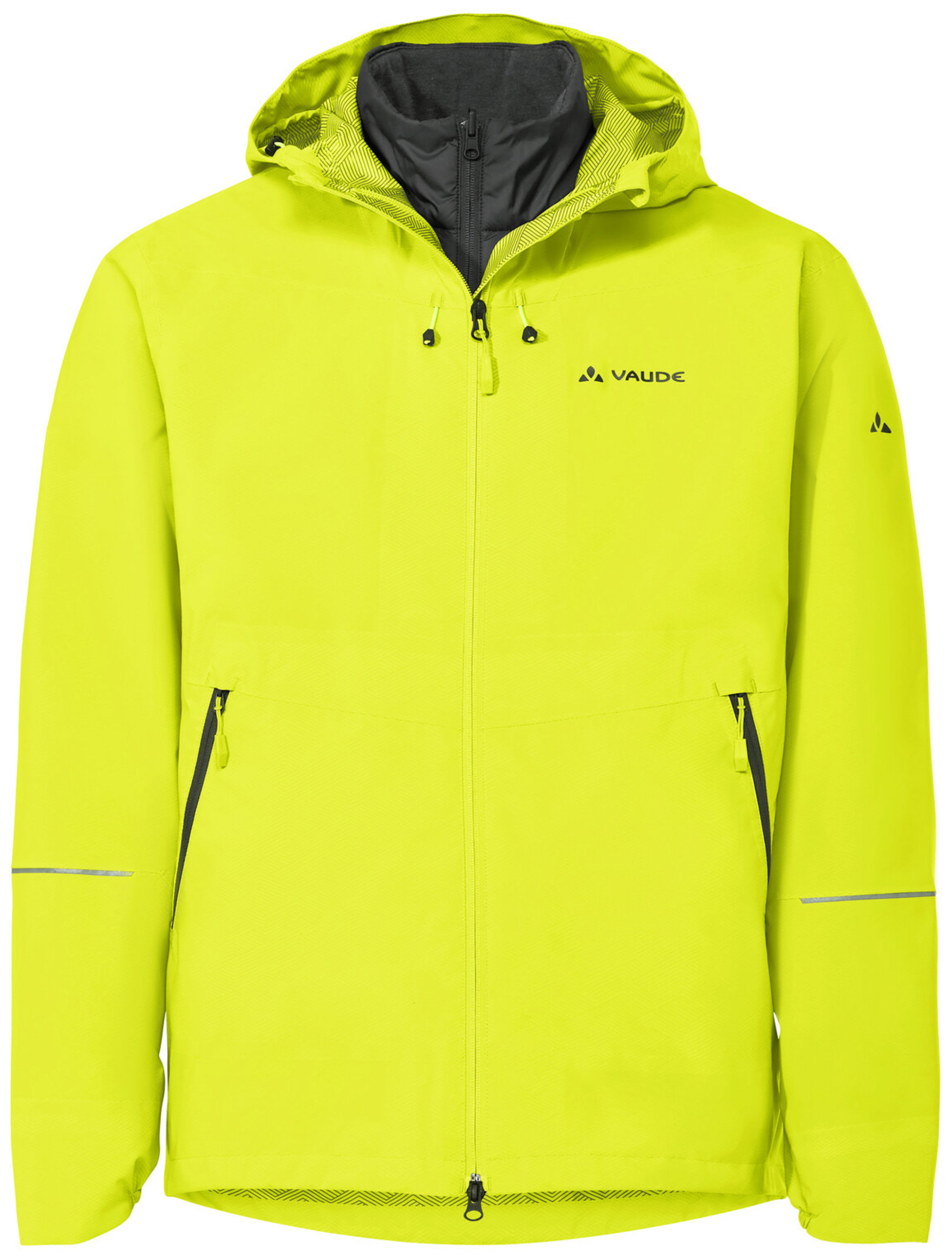 VAUDE Veste 3en1 Yaras II Homme vert vif