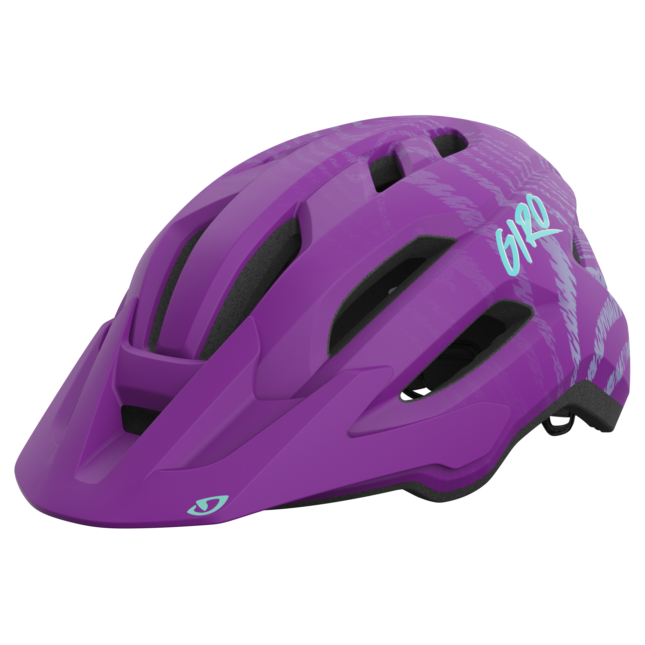 Giro Fixture II Y casque mat violet ripple