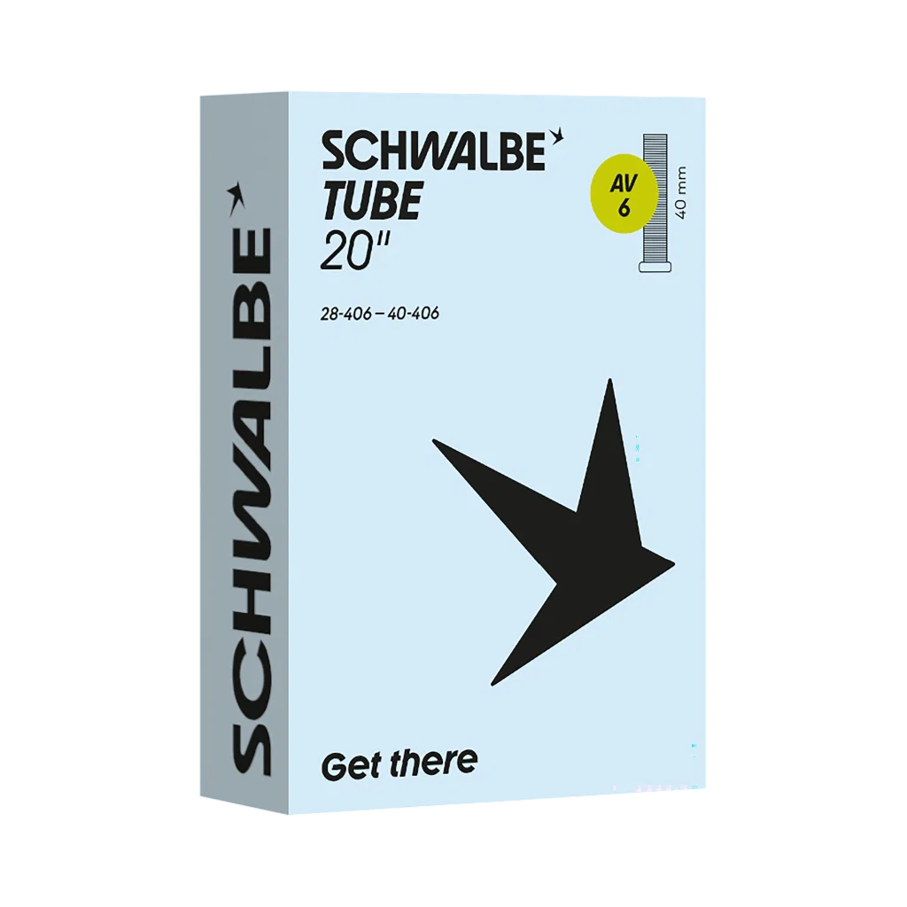 Schwalbe AV 6 Chambre à air 28/40-406