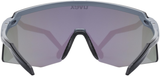 uvex Pace Stage Lunettes de vélo Gris Mat / Miroir Vert