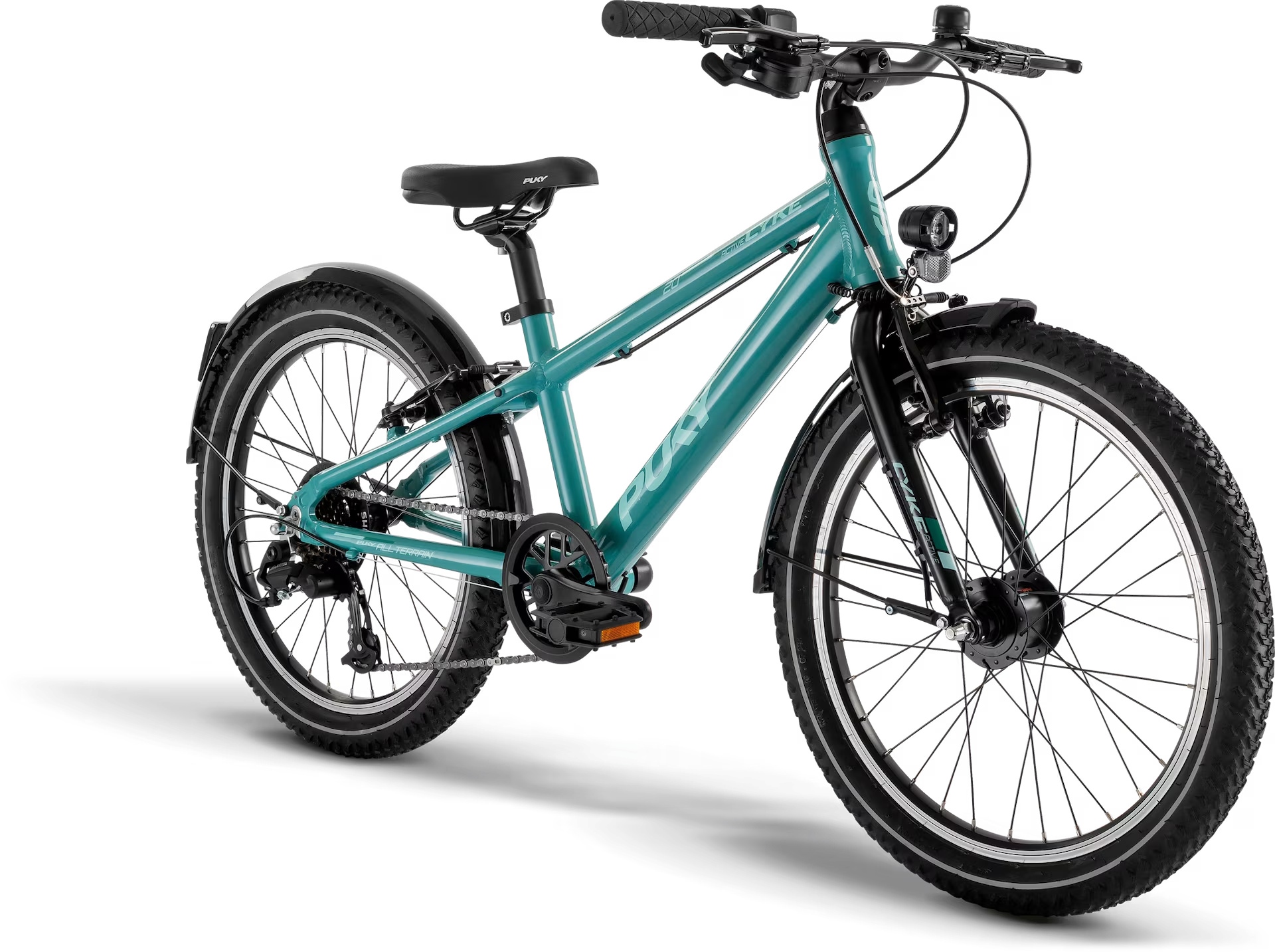 PUKY CYKE 20-7 Alu ACTIVE turquoise/noir (2025)