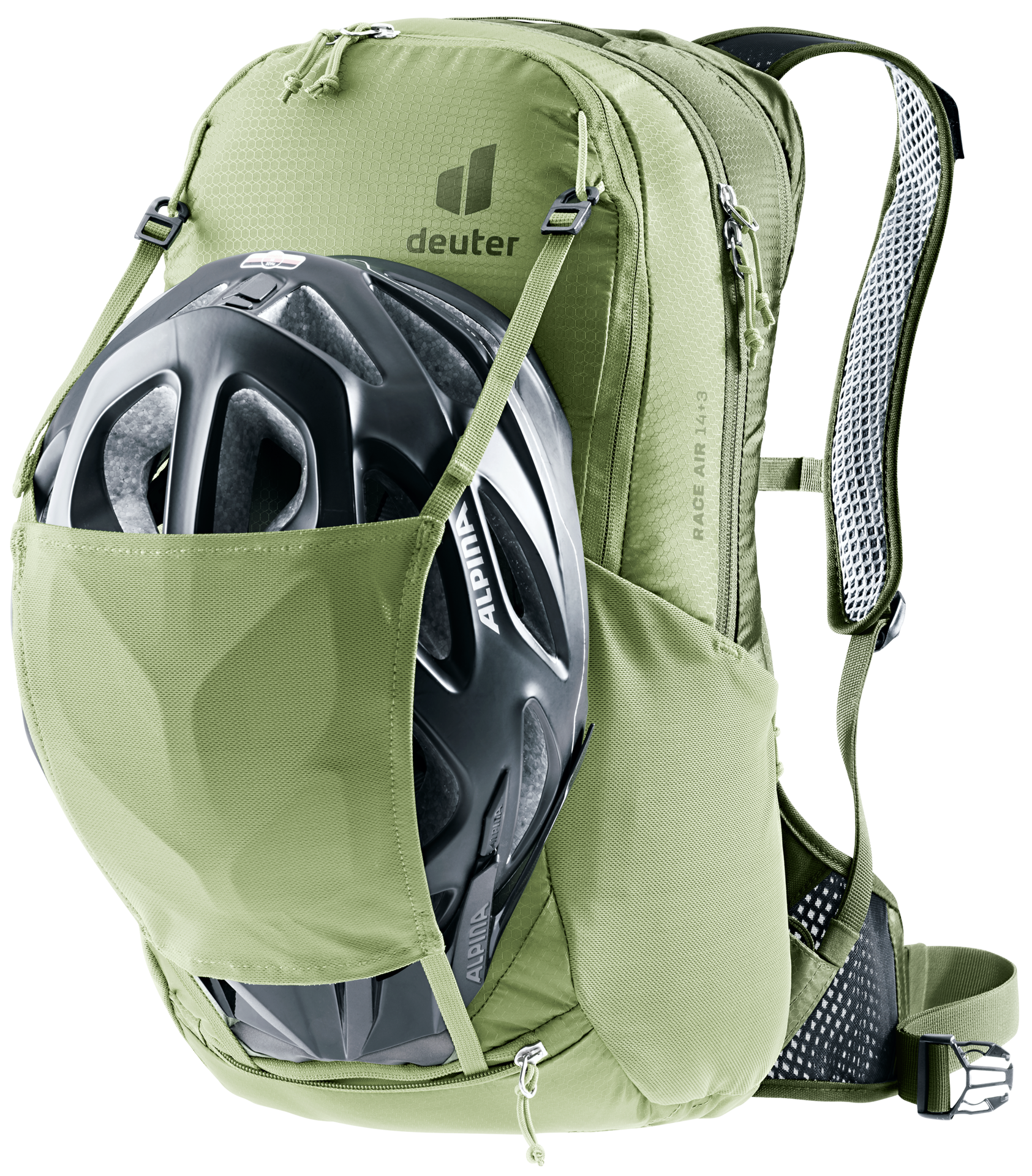 deuter Race Air 14+3 sac à dos de vélo mineral-grove