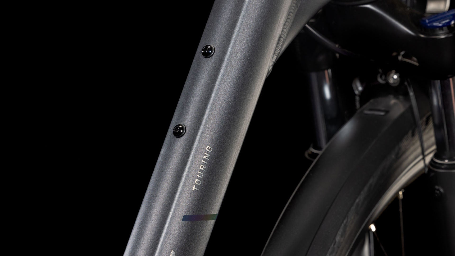 Cube Touring Pro Easy Entry dalle gris et métal (2025)