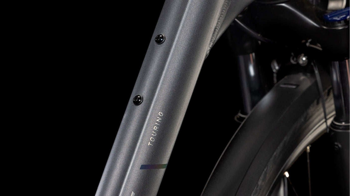 Cube Touring Pro Easy Entry dalle gris et métal (2025)