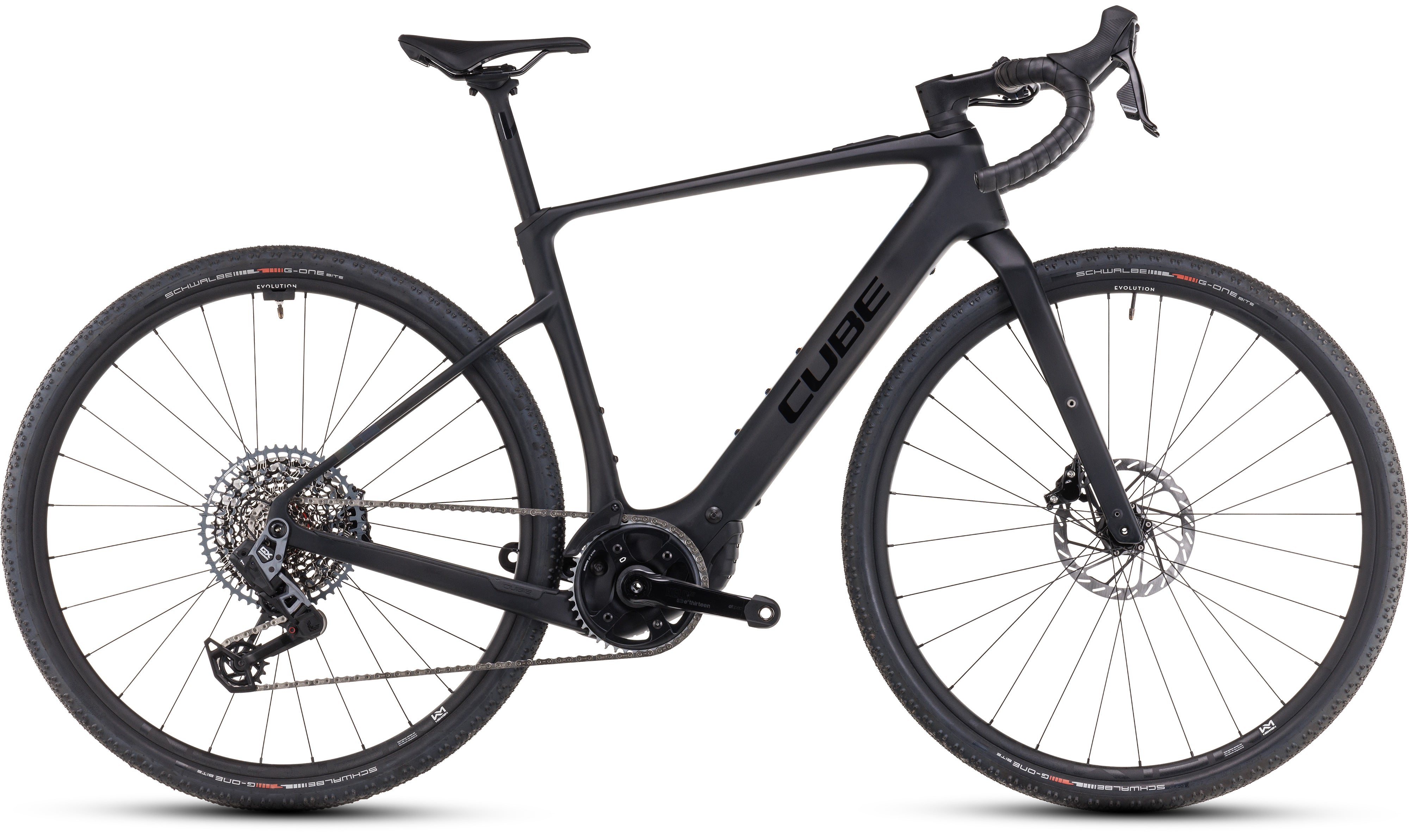 Cube Nuroad Hybrid C:62 SLX 400X carbone'n'glossy (2025)