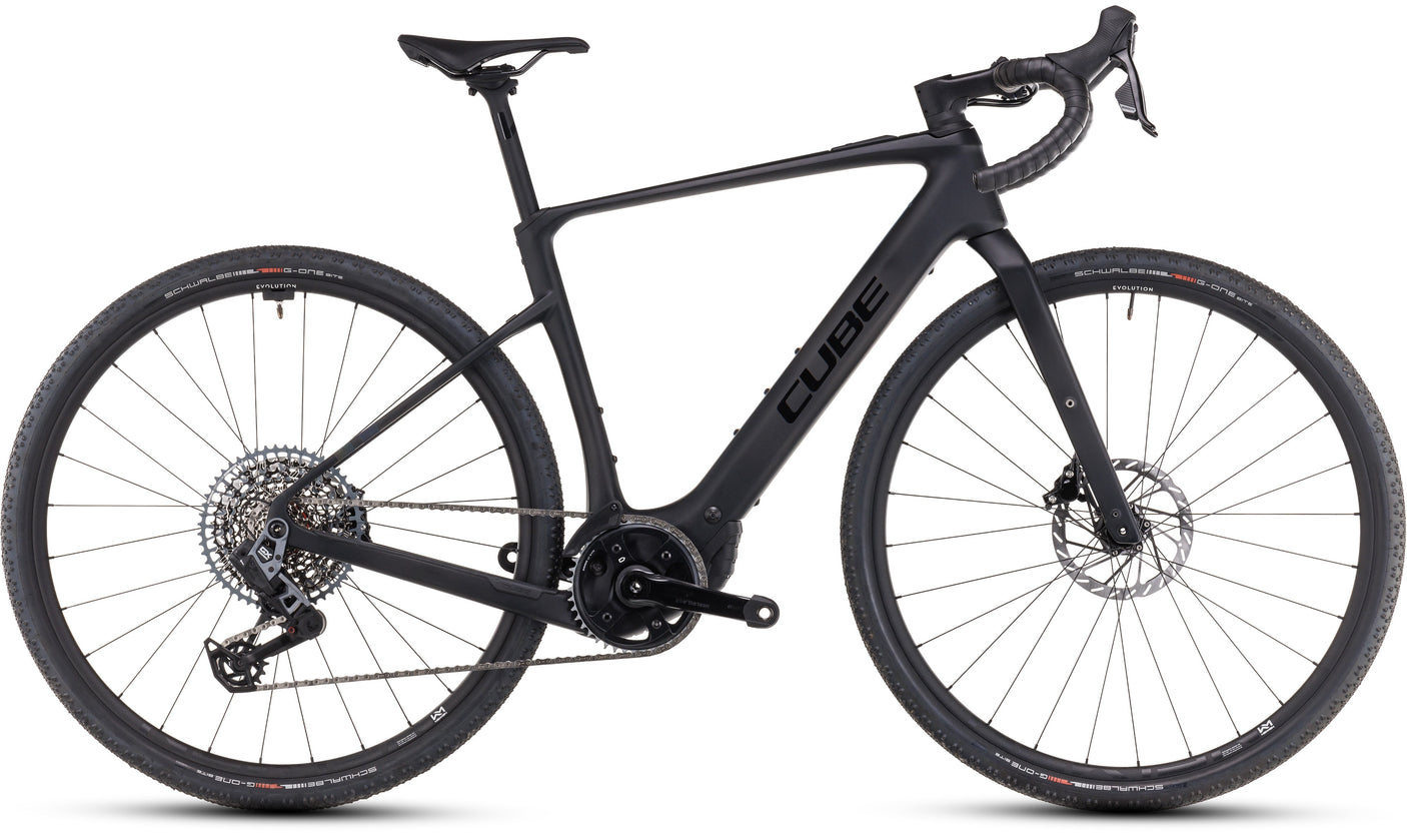 Cube Nuroad Hybrid C:62 SLX 400X carbone'n'glossy (2025)