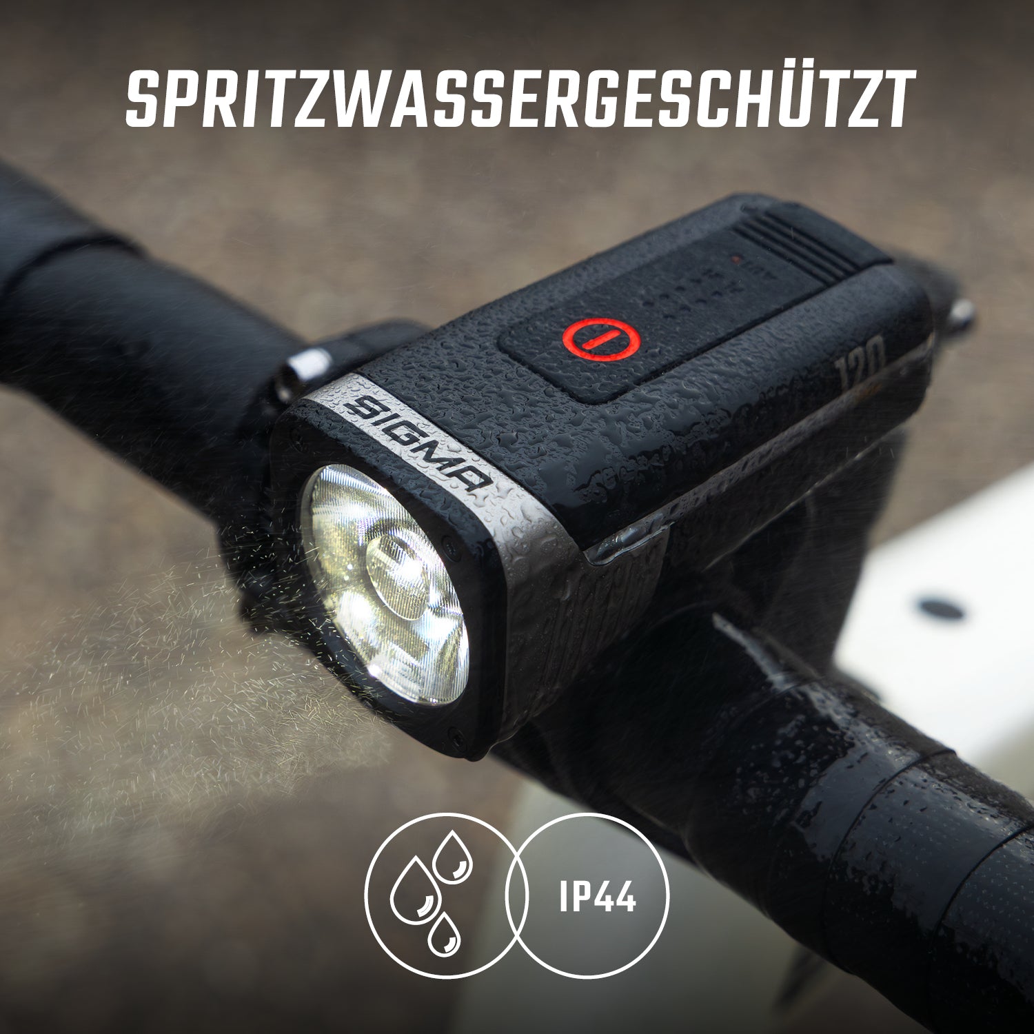 Sigma AURA 120 LINK Éclairage avant