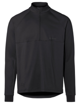VAUDE Maillot Homme Qimsa Halfzip Manches Longues noir