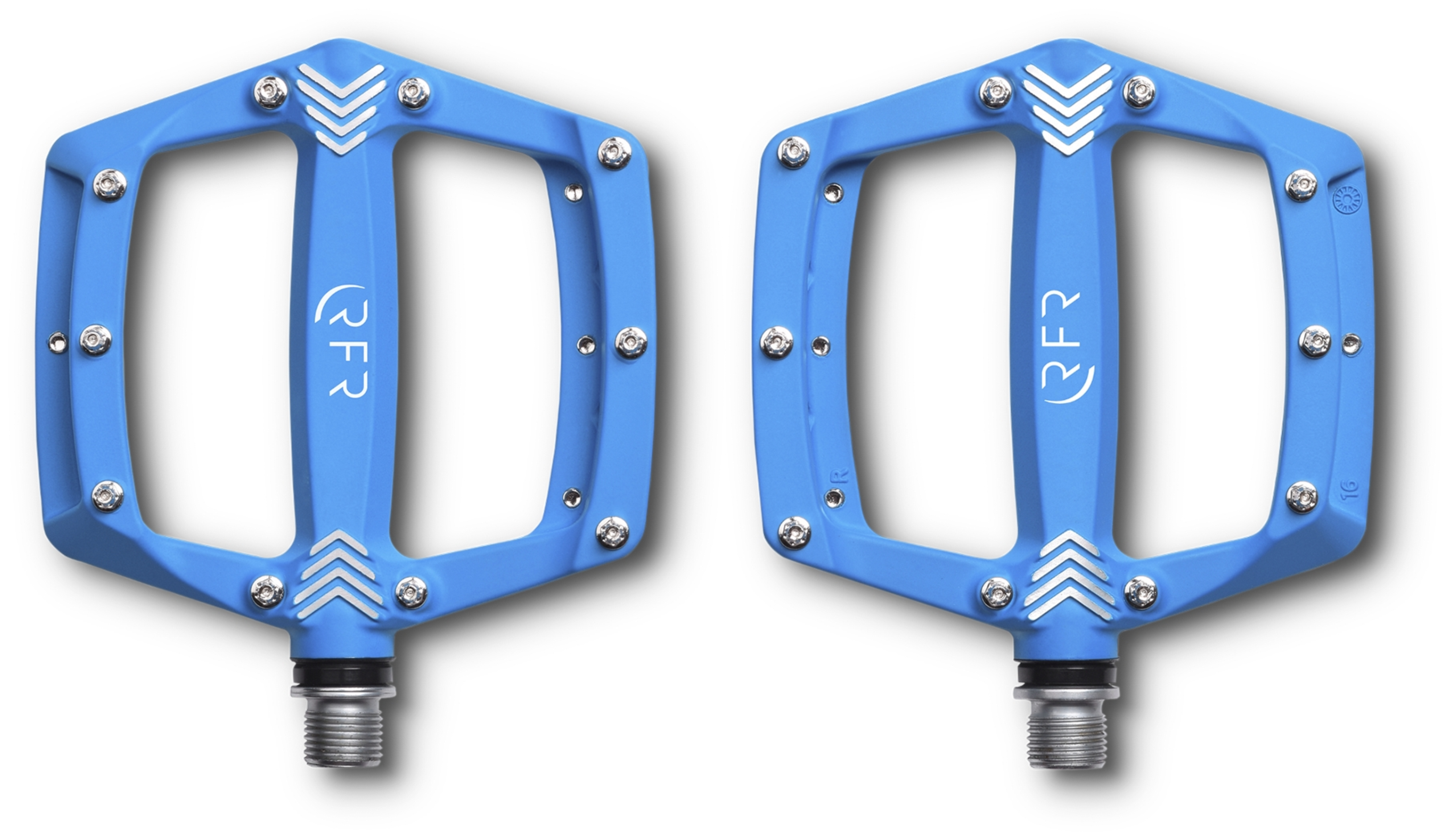 RFR Cube Pédales Flat SL bleu