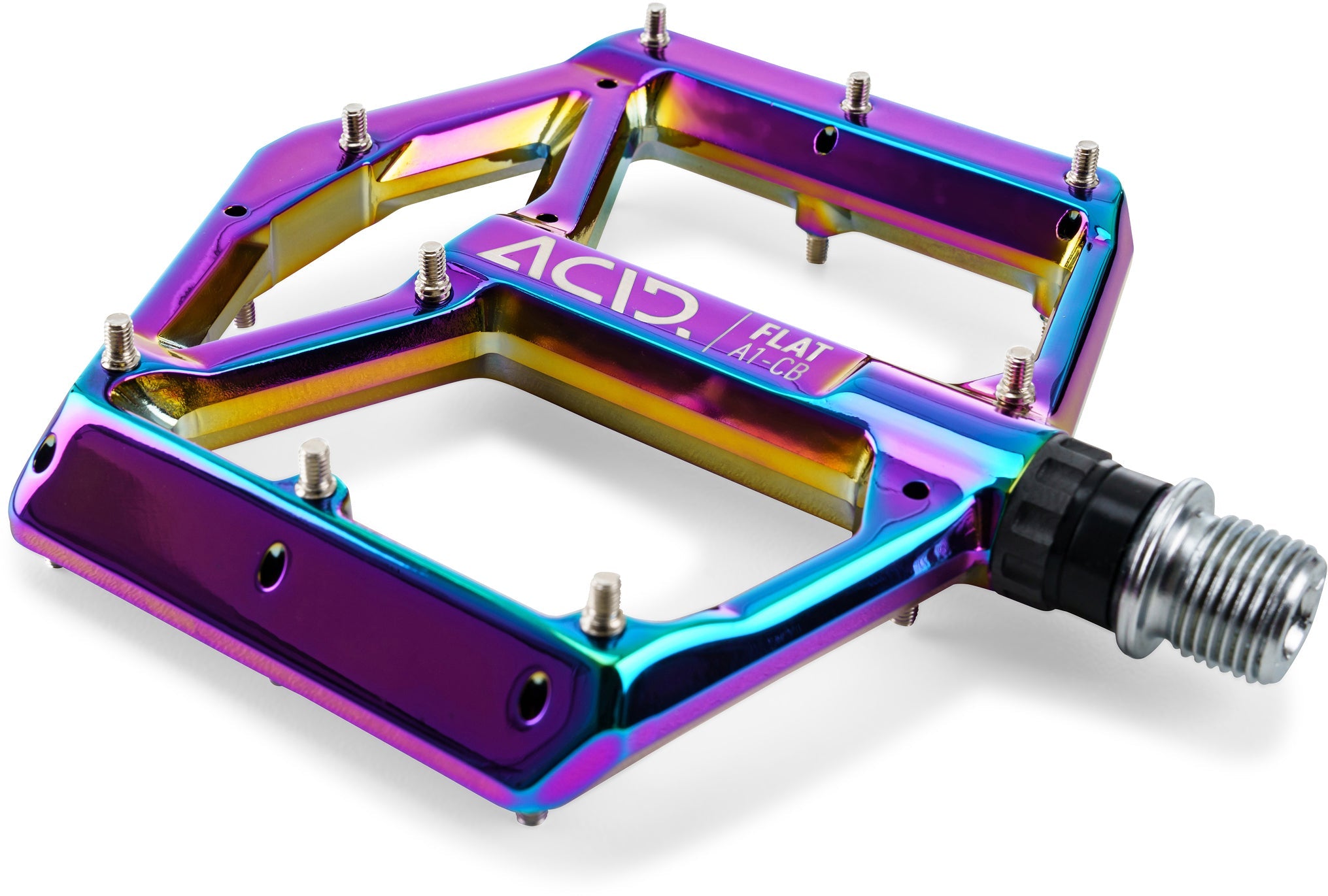 ACID Pédales FLAT A1-CB oil slick