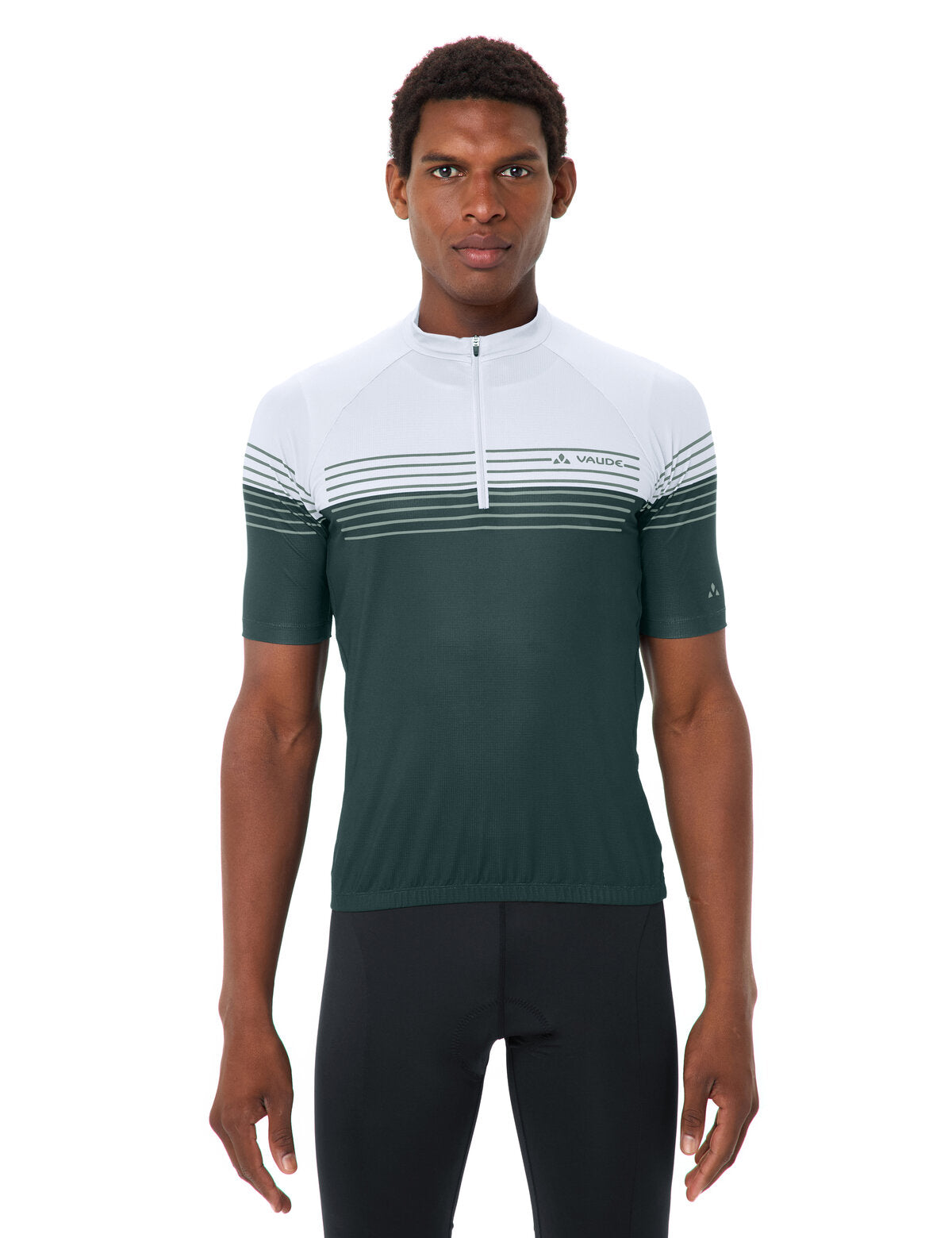 VAUDE Homme Posta HZ Tricot II deep pond/blanc