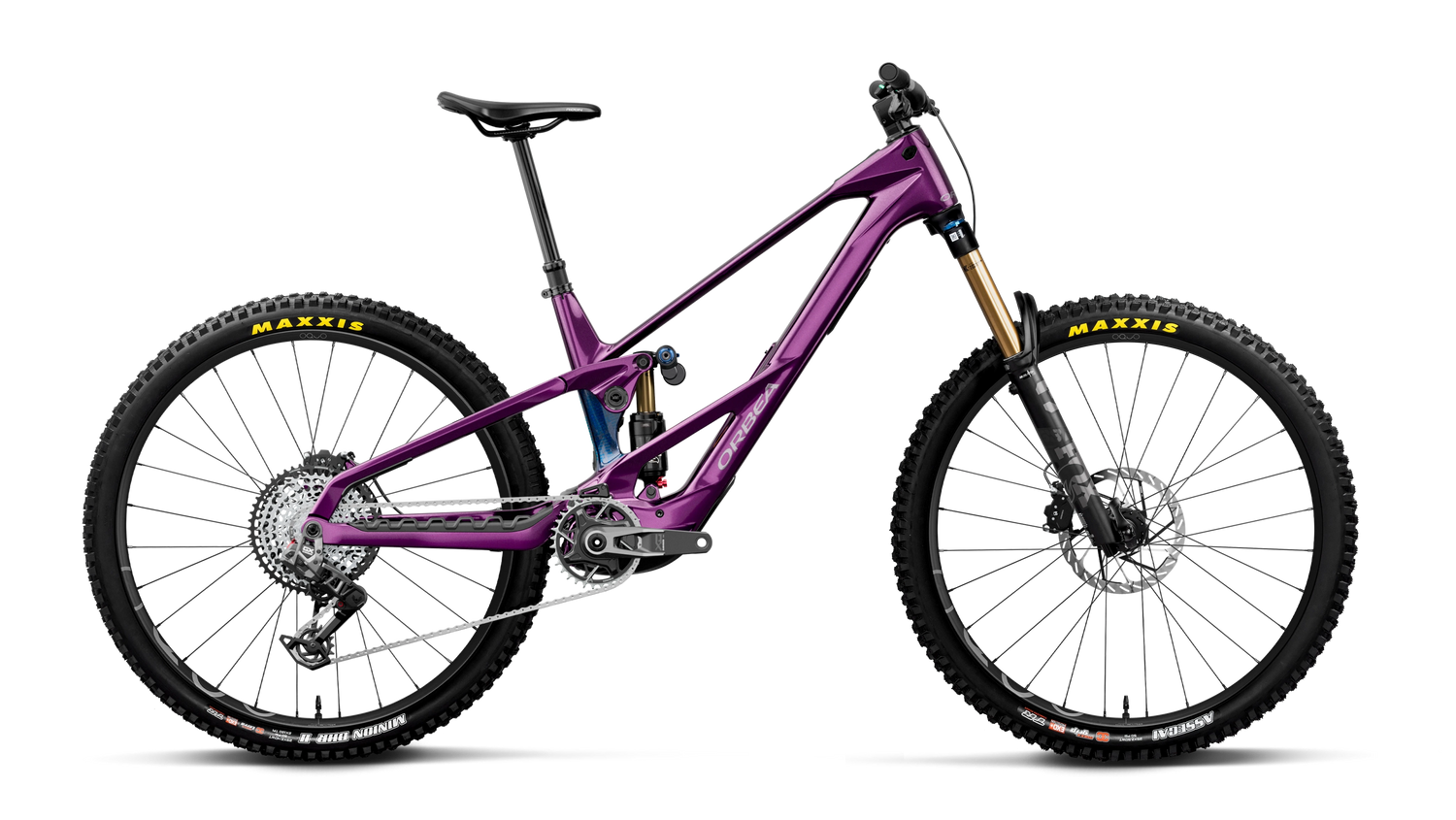 Orbea WILD LT M-TEAM RS Royal Plum-Noctiluca C.View (Brillant)