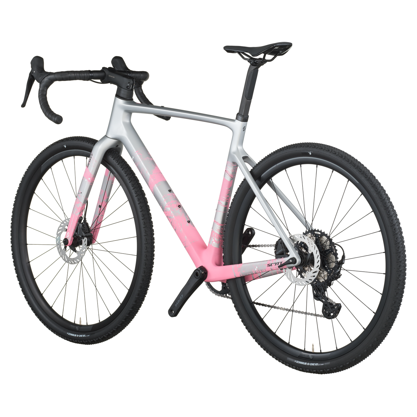 Scott Addict Gravel 30 gris carbone