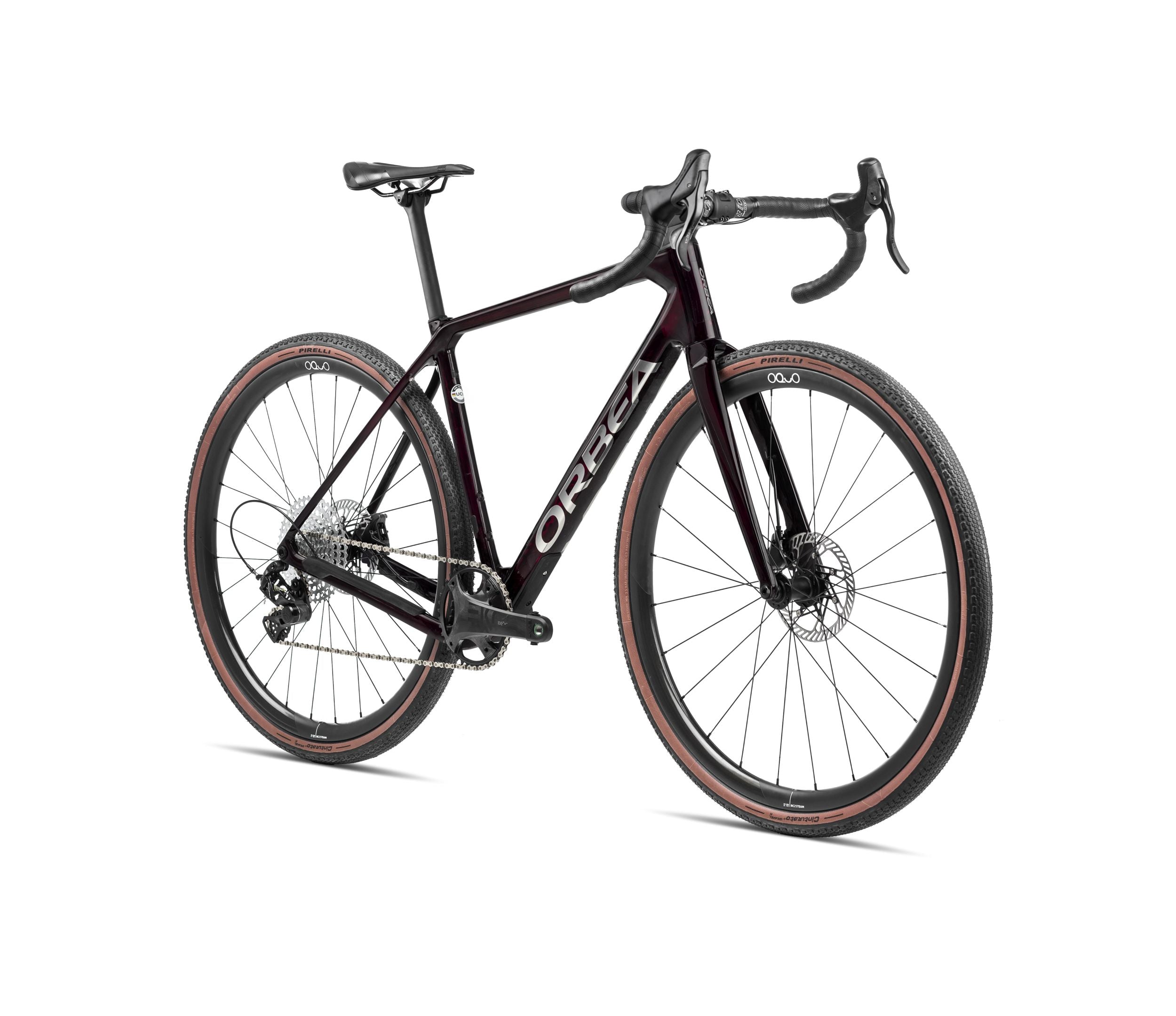 Orbea TERRA M30TEAM Rouge Vin Vue Carbone (2024)