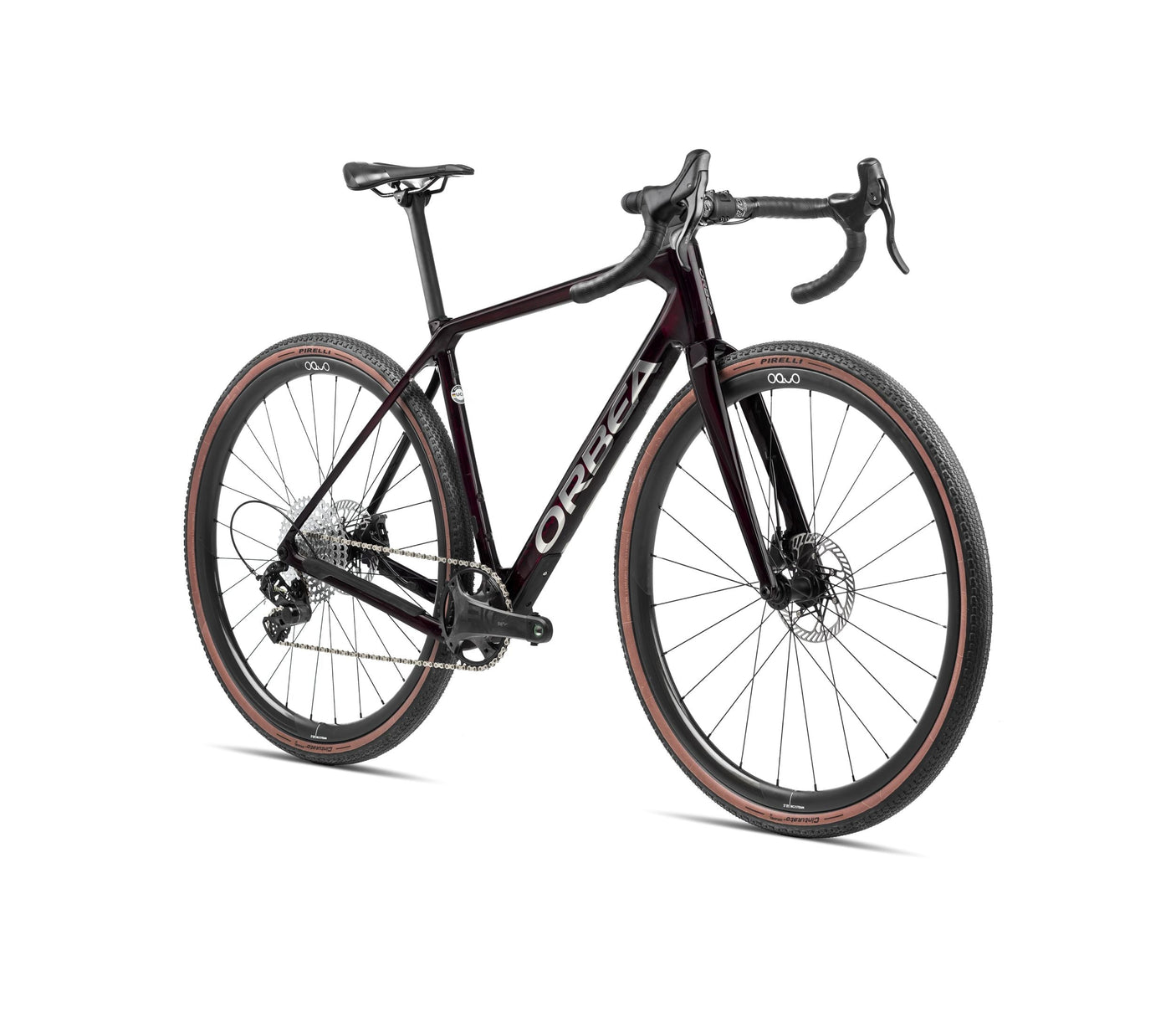 Orbea TERRA M30TEAM Rouge Vin Vue Carbone (2024)