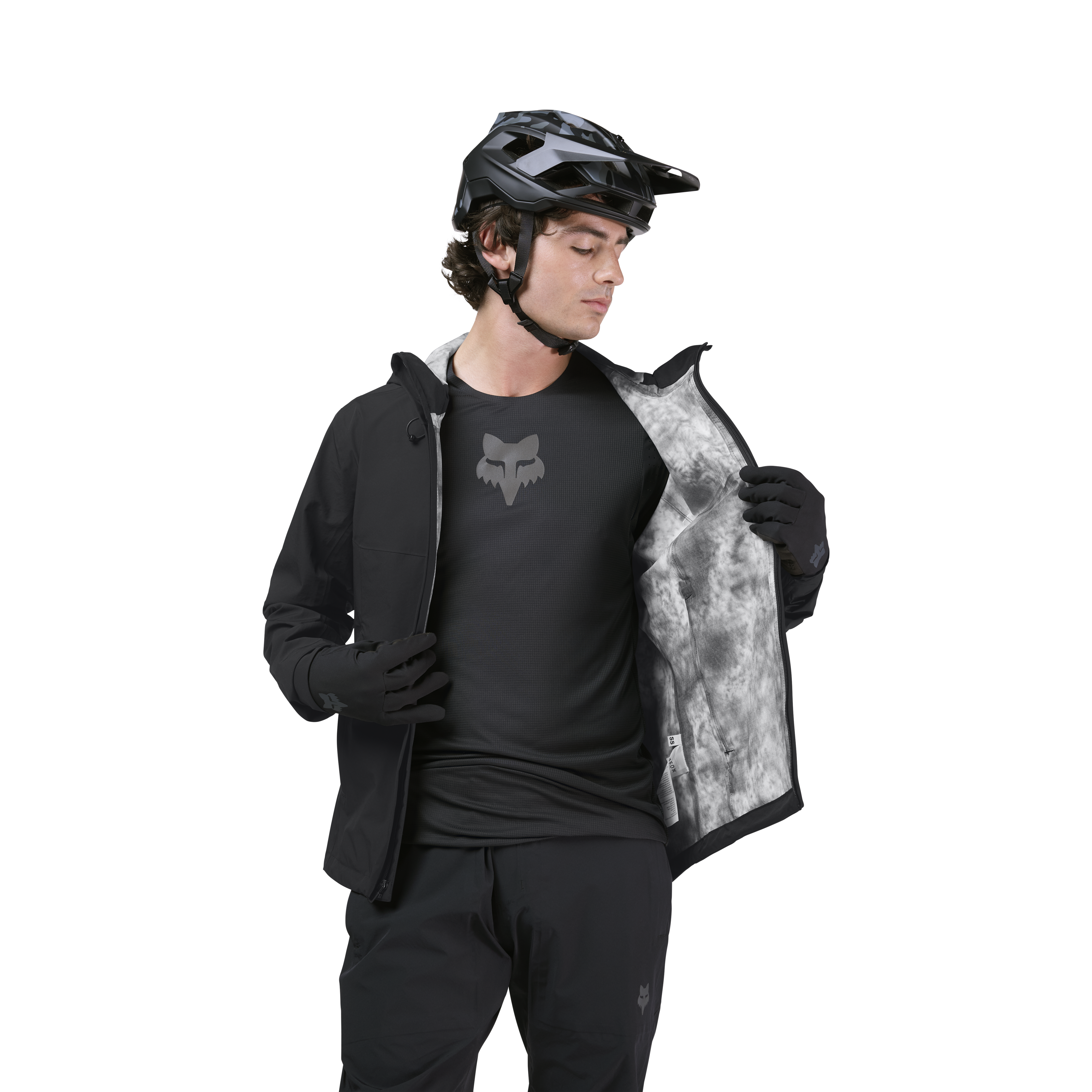 Veste imperméable Fox Ranger noire