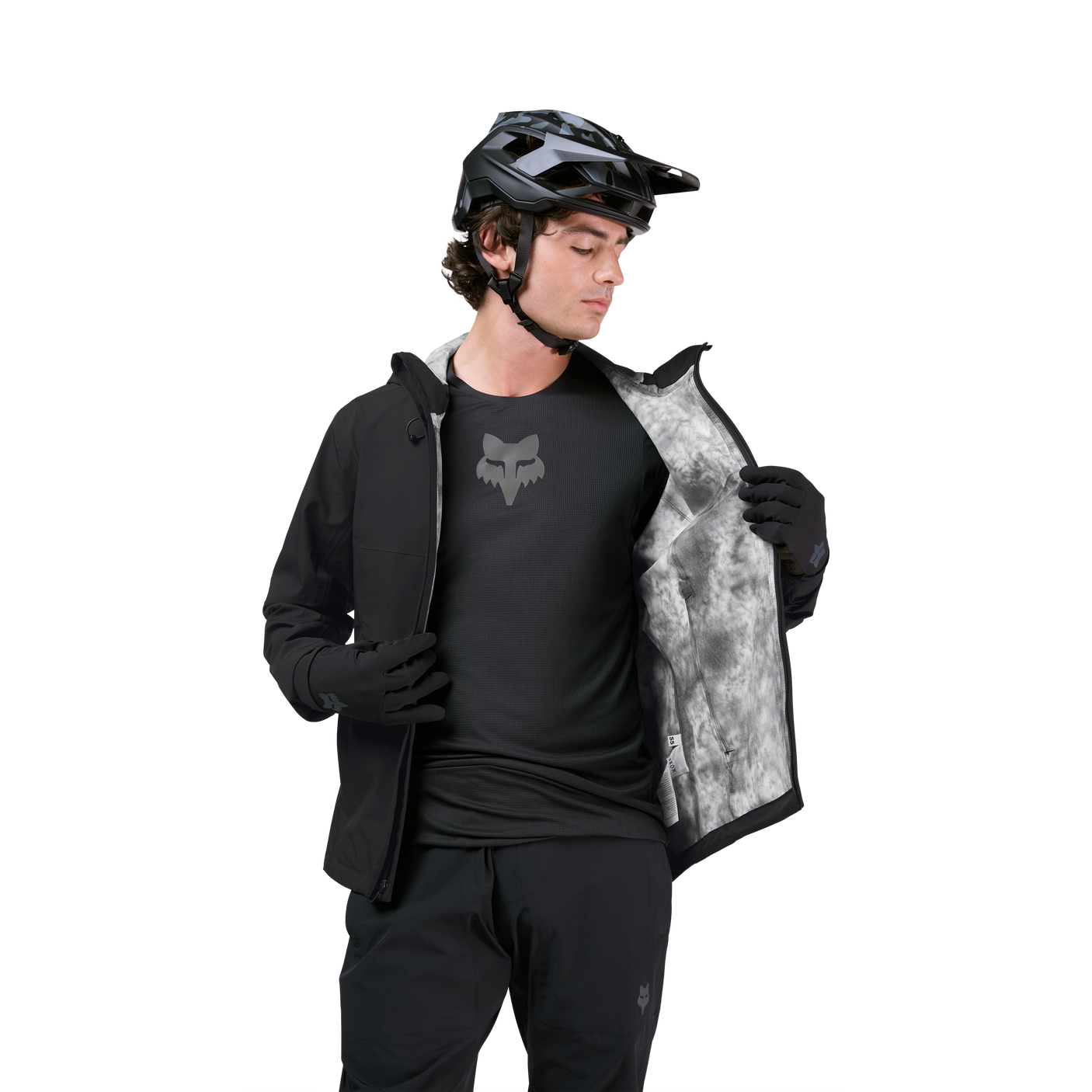 Veste imperméable Fox Ranger noire