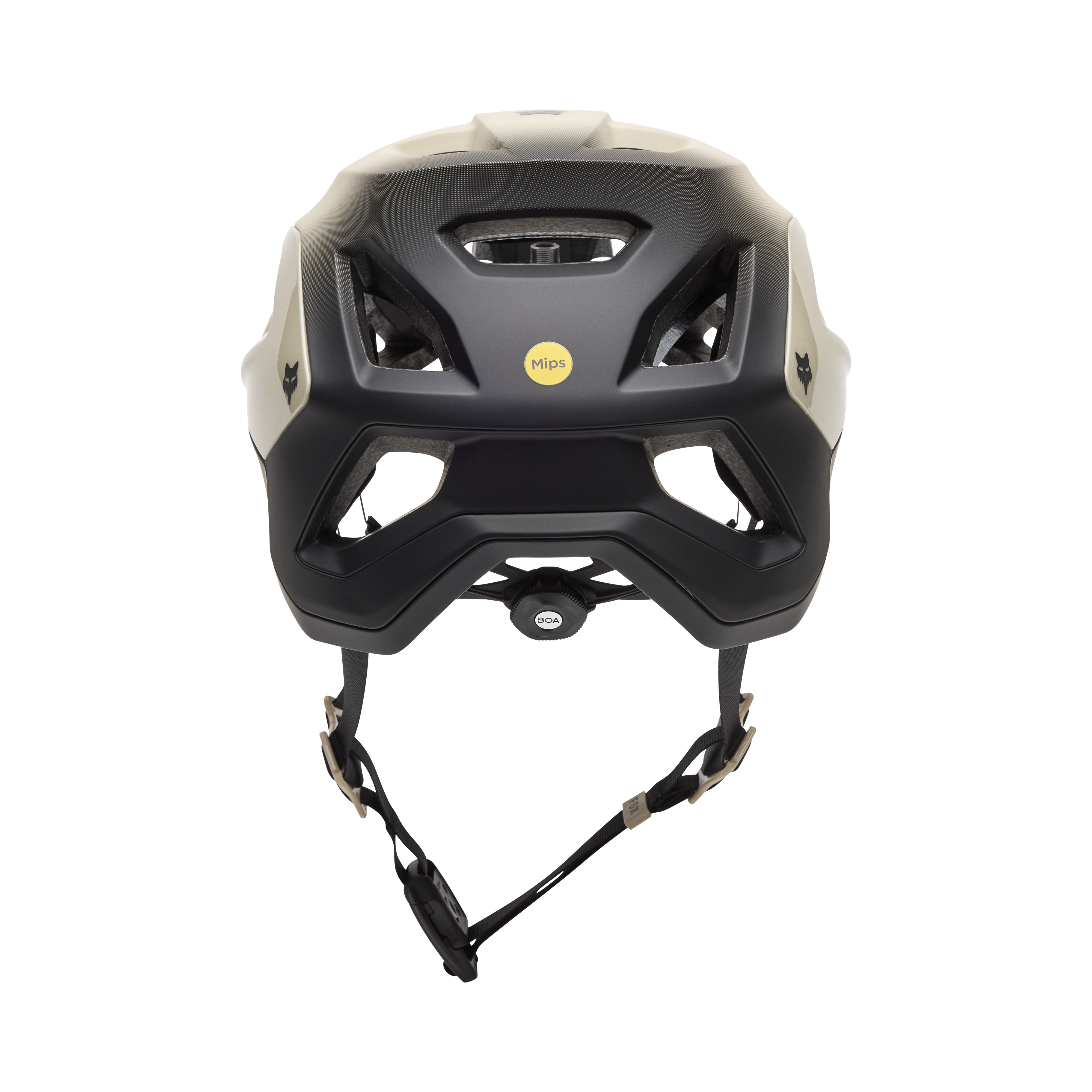 Casque VTT Fox Speedframe Pro Backfade Crème