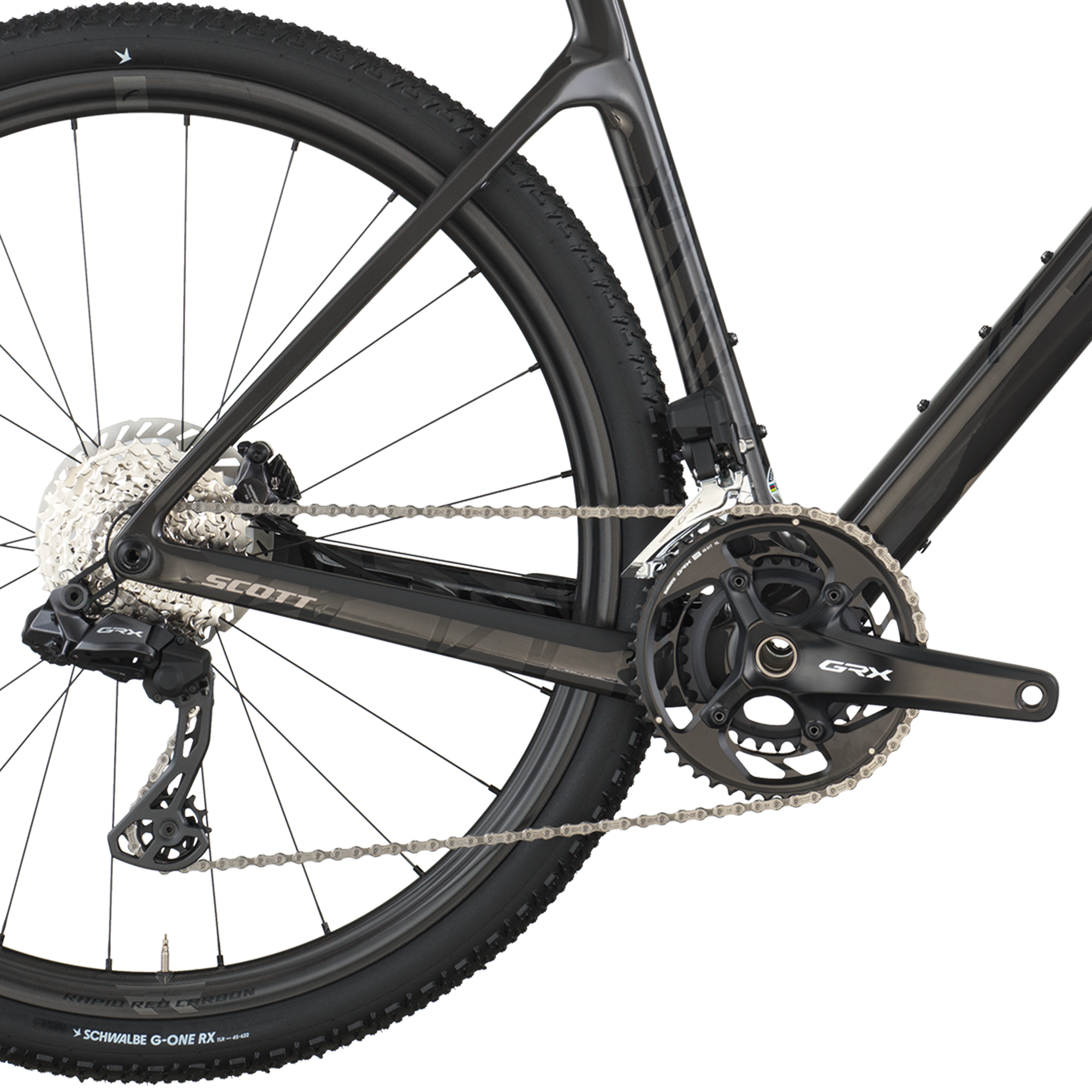 Scott Addict Gravel 15 carbone noir