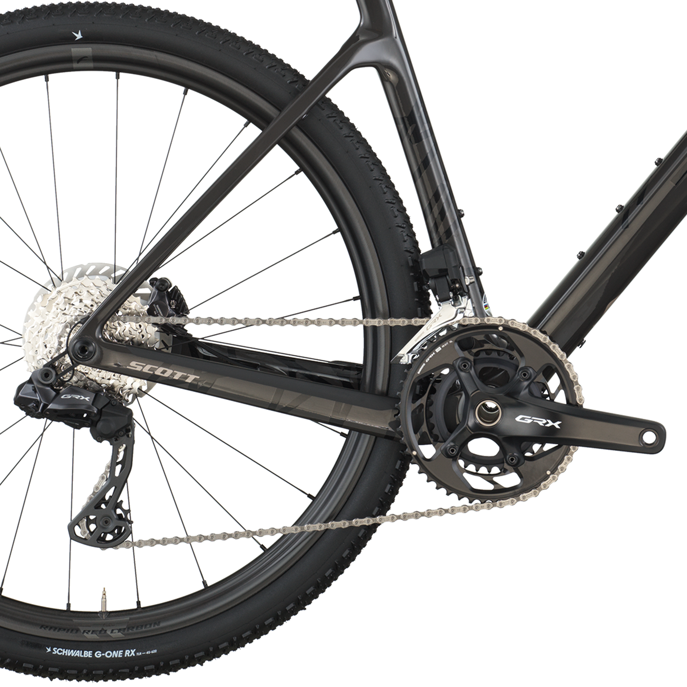 Scott Addict Gravel 15 carbone noir