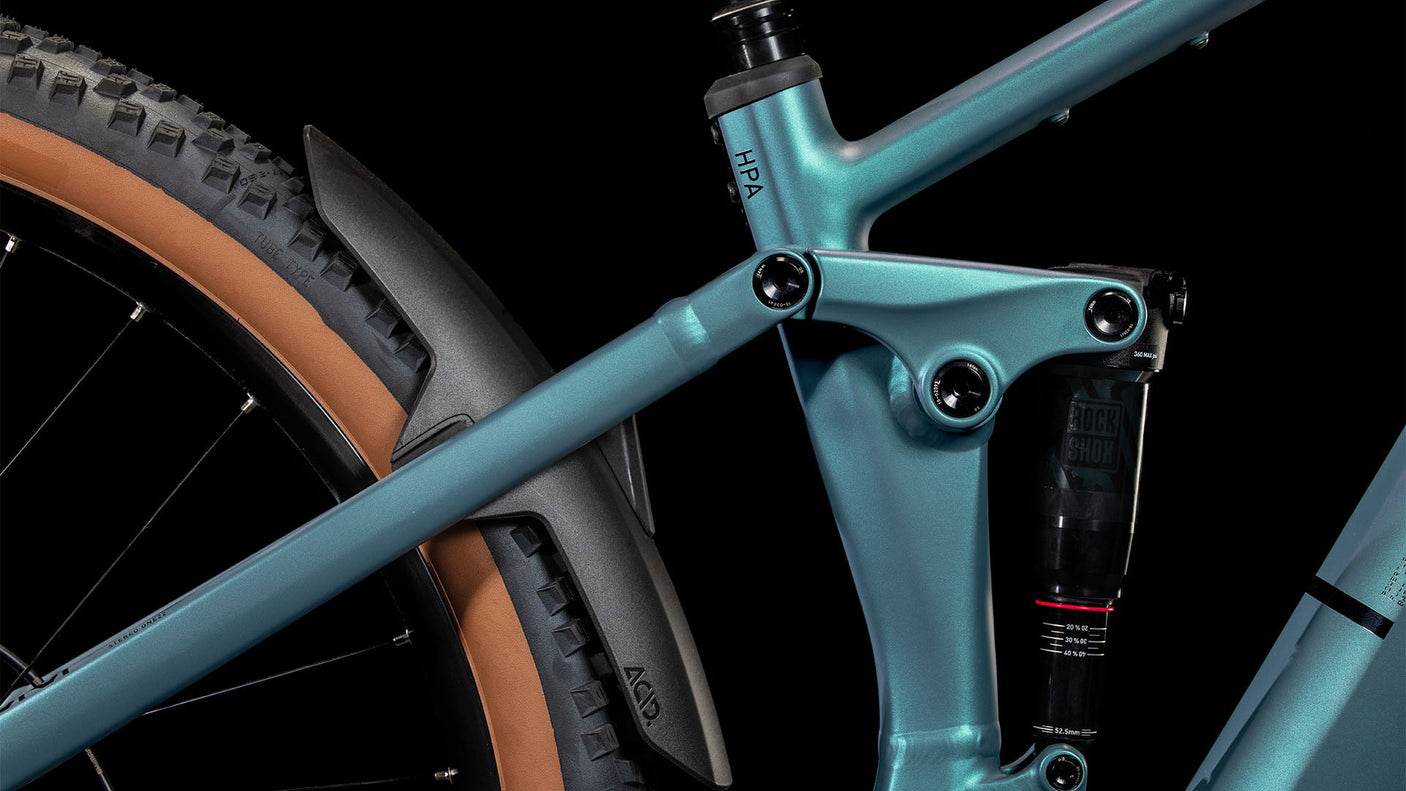 Cube Stereo Hybrid ONE22 Race 800 gris émeraude et noir (2025)