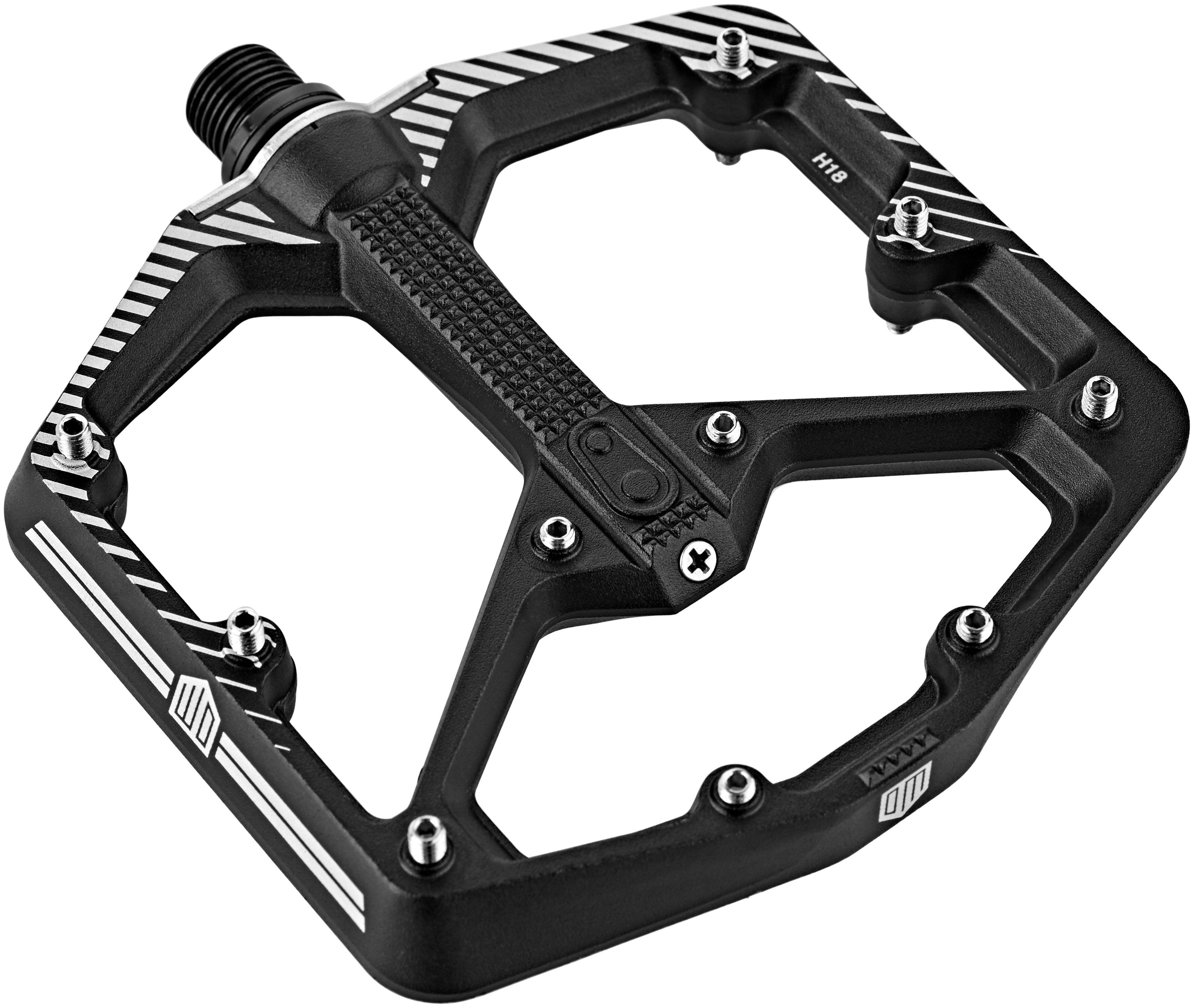 Crankbrothers Stamp 7 pédales black/white (édition Danny MacAskill)