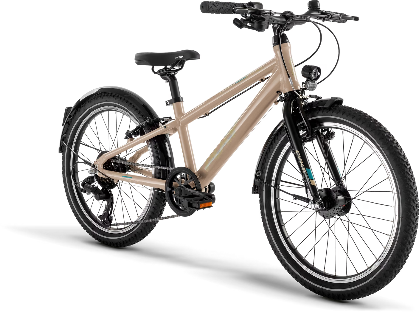 PUKY CYKE 20-7 Alu ACTIVE sable poussiéreux/noir (2025)
