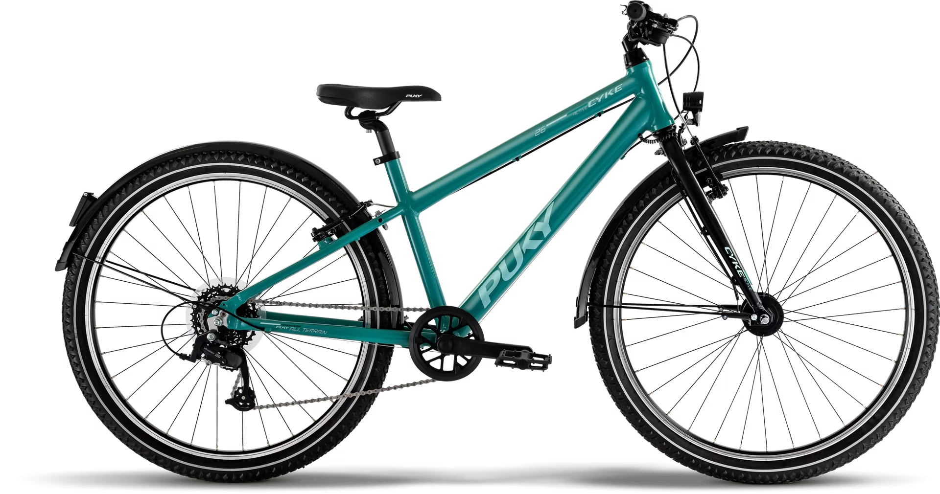 PUKY CYKE 26-8 ACTIVE turquoise/noir (2025)