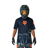 Fox Ranger SS Maillot Img Print Bleu Arctique