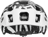 uvex React Jr. Casque enfant Blanc-Noir Mat