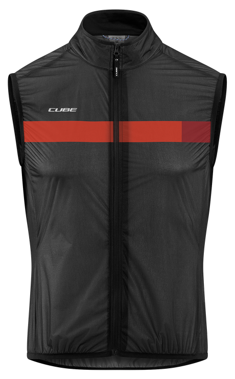 CUBE TEAMLINE Veste coupe-vent noire