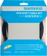Shimano VTT Optislick jeu de câbles de changement de vitesse noir