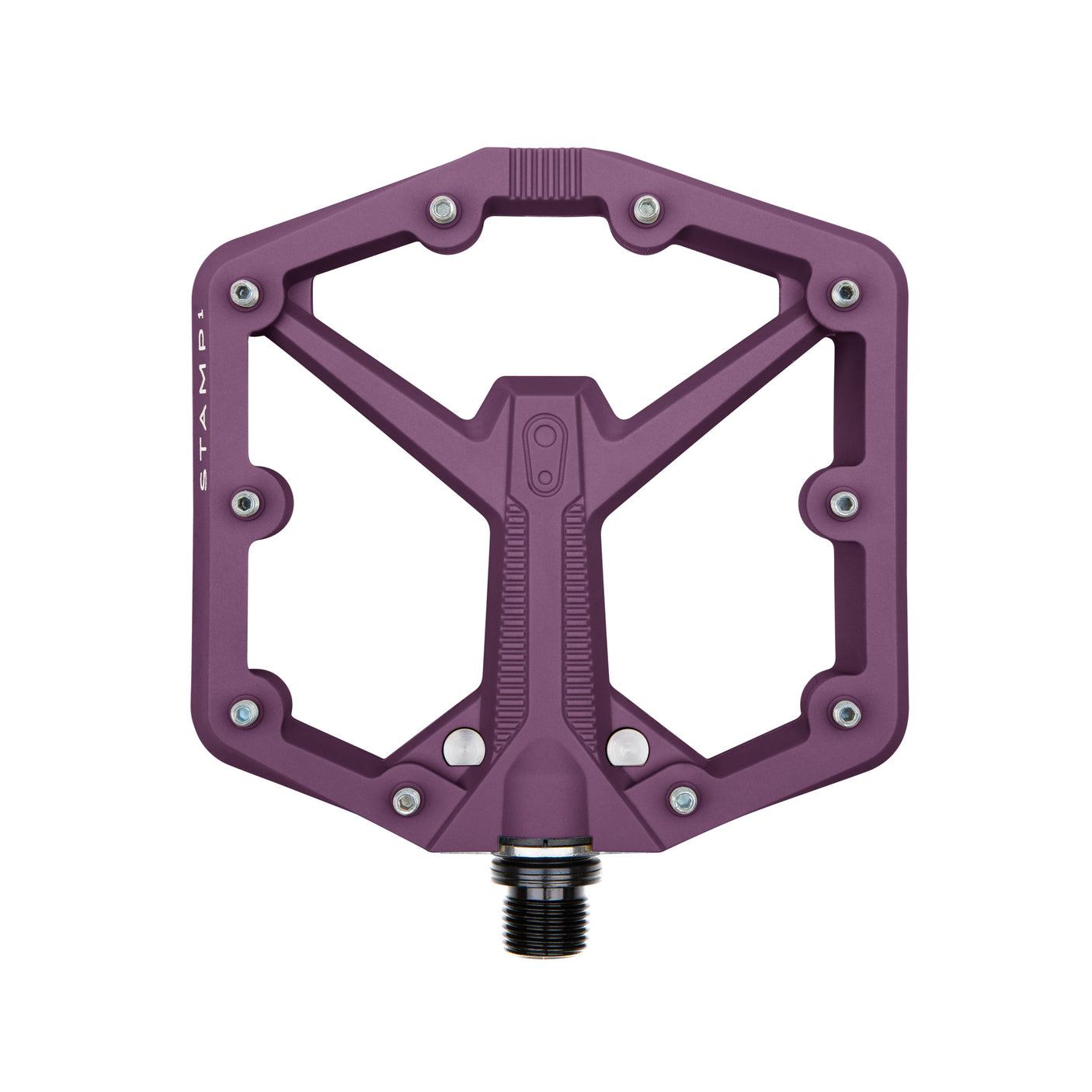 Crankbrothers Stamp 1 Gen 2 Large pédale plateforme purple