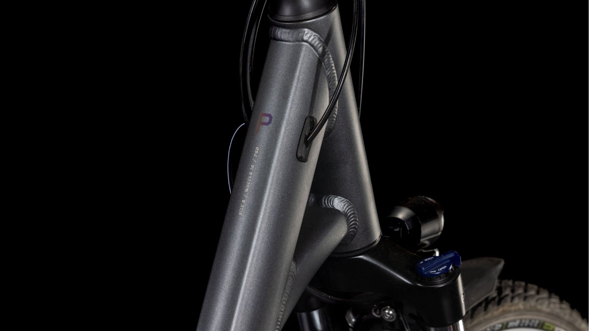 Cube Touring Pro Easy Entry dalle gris et métal (2025)