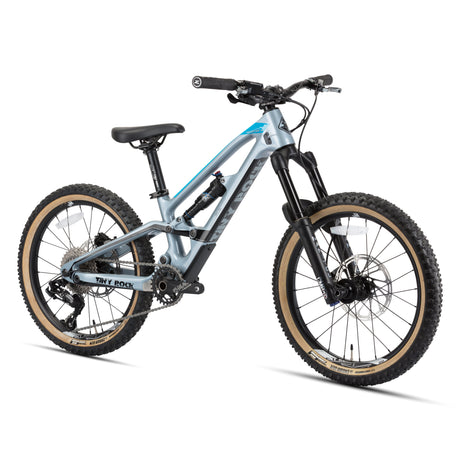 Tiny Rock 20" Master S Carbon Silbergrau/Ozeanblau (2025)