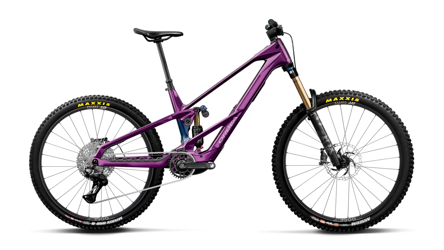 Orbea WILD LT M10 MULLET Prune Royale-Noctiluca C.View (Brillant)